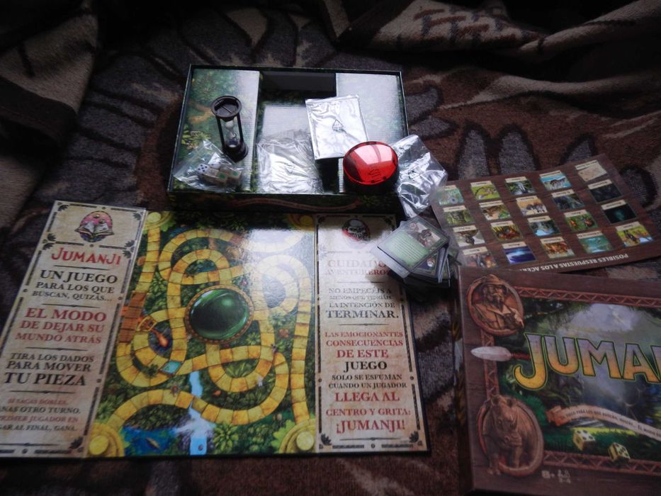 Wyprzedaż->Gra  Spin Master JUMANJI Gra Planszowa dla Dzieci OPIS!