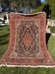 Jak nowy kaszmirowy dywan perski Iran Goum Ghoum 205x136 galeria 28tys