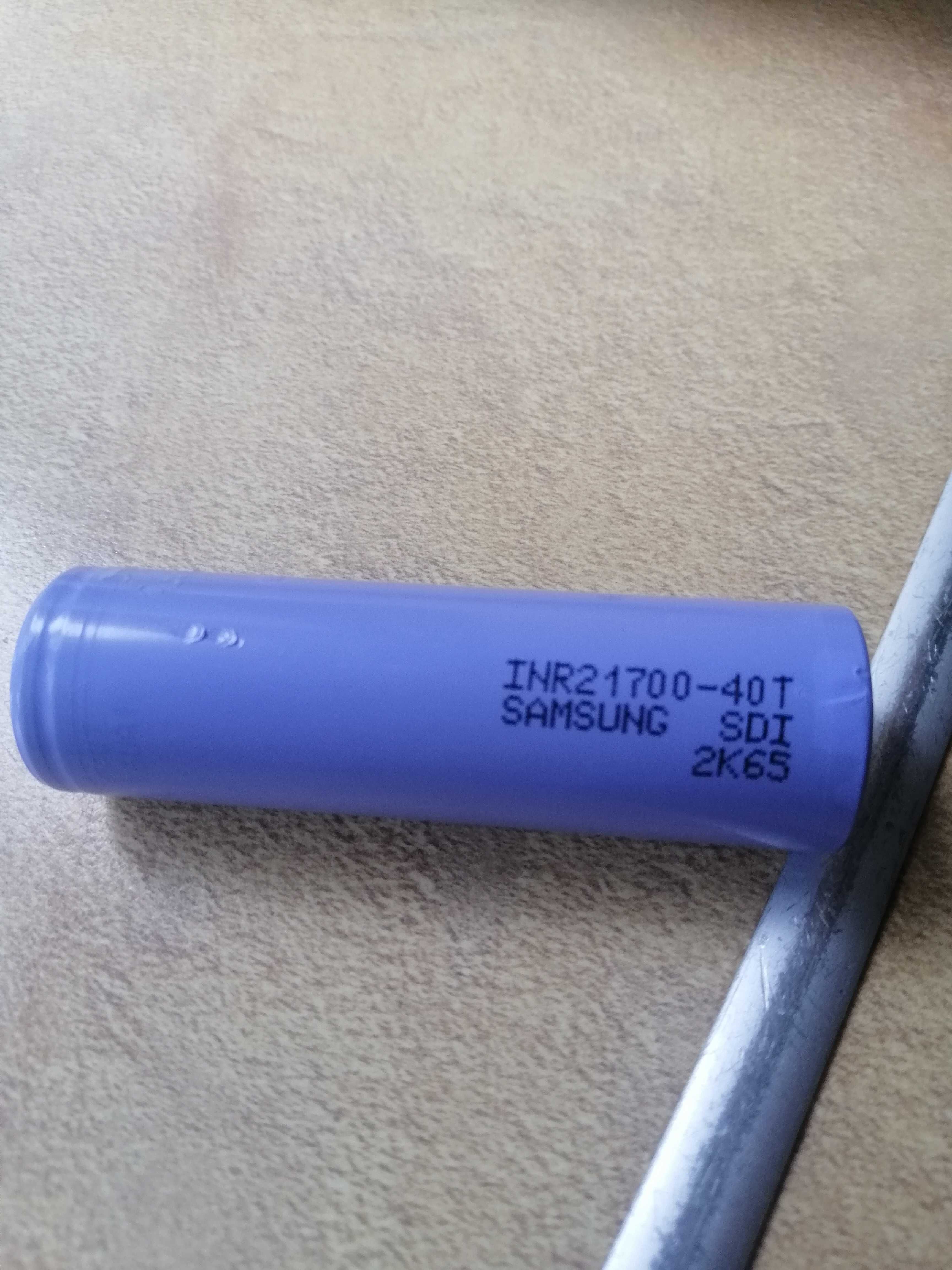 inr 21700 Samsung 40t 35A.4000mAh