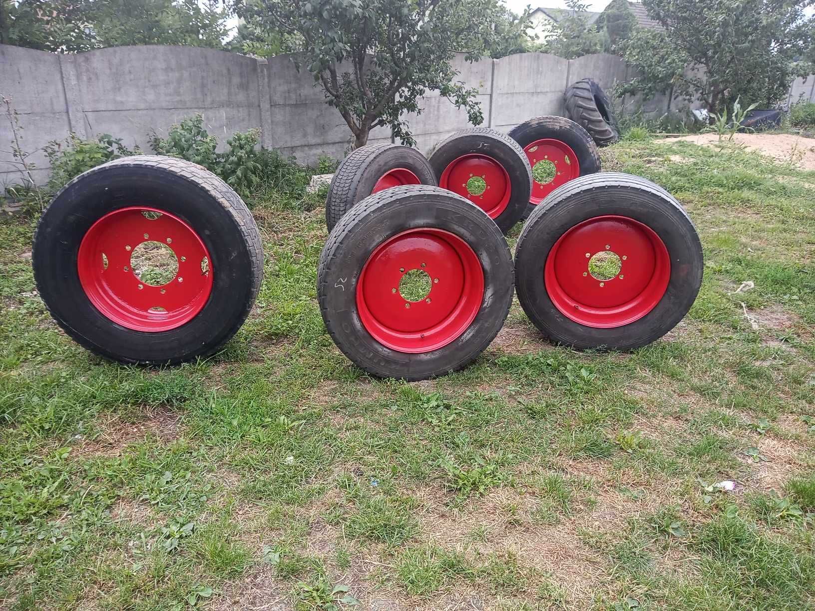 Koła 22,5" do przyczepy rolniczej HL6011, D47