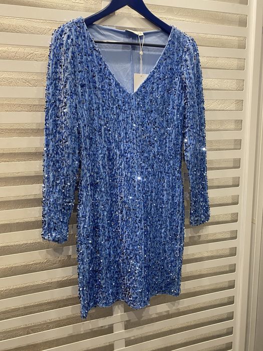 Sukienka VILA Nowa S M lśniąca