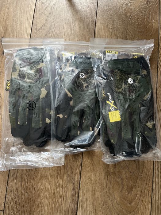 Тактичні рукавиці Mechanix M-Pact койот, мультикам