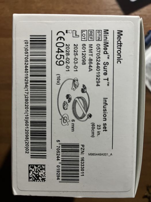 Medtronic MiniMed Sure-T (60cm) 6mm