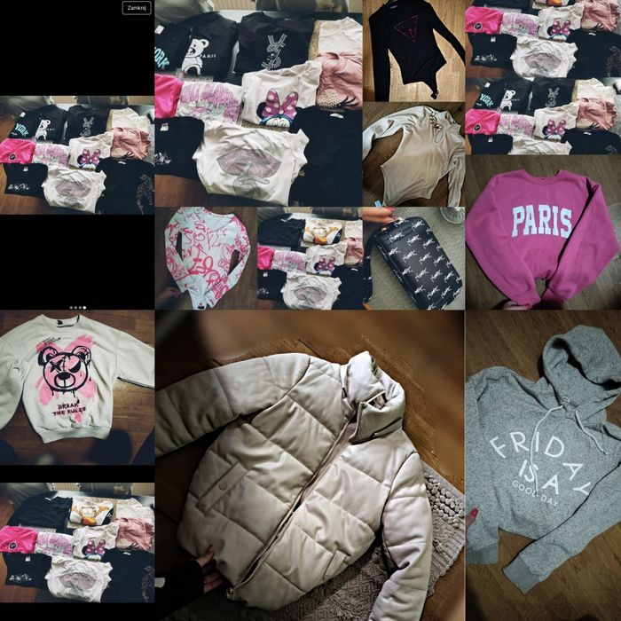 Zestaw ubrań damskich