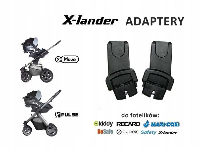 Adaptery do fotelików i wózków Navington , X-Move , X-Pulse