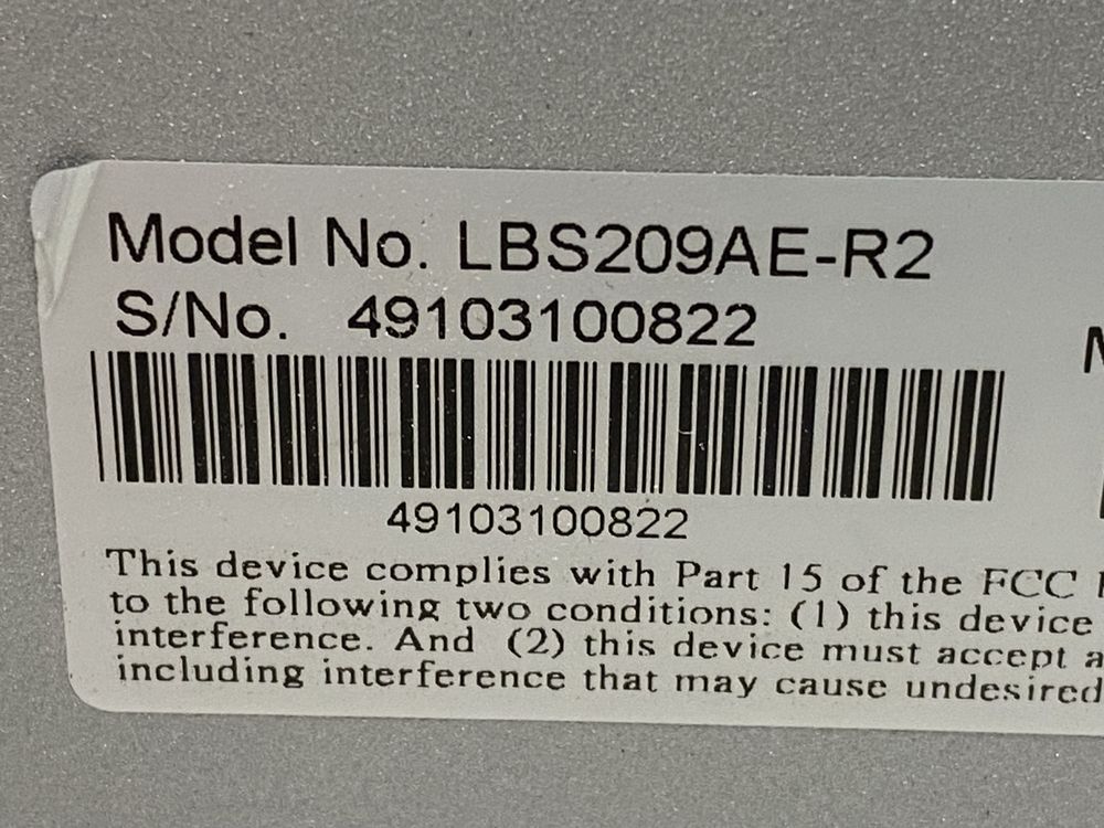 Мережевий комутатор BLACK BOX LBS209AE-R2 – 8x Gigabit, вживаний