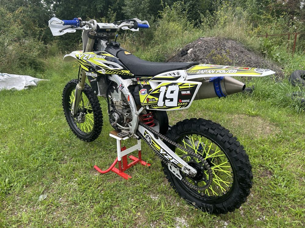 Yamaha YZF 250 4t 2012 rok stan bdb ! Po remoncie 52mth