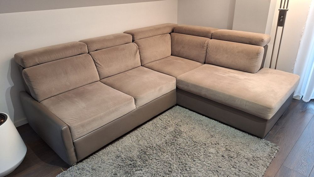 Narożnik funkcja spania.