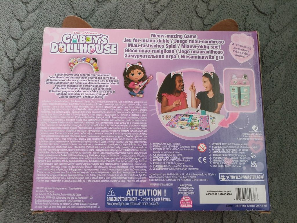 Nowa gra planszowa, hit! Koci domek Gabi!