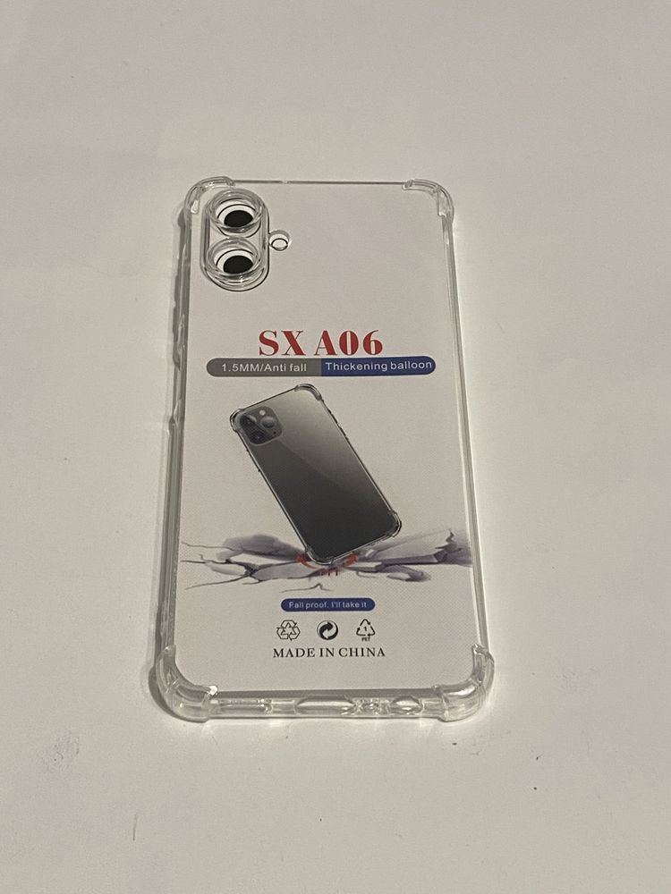 Чехол Samsung A06 / A065 Прозорий Протиударний