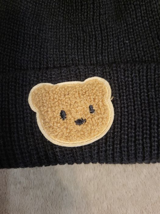 Дитяча шапка, чорна шапочка