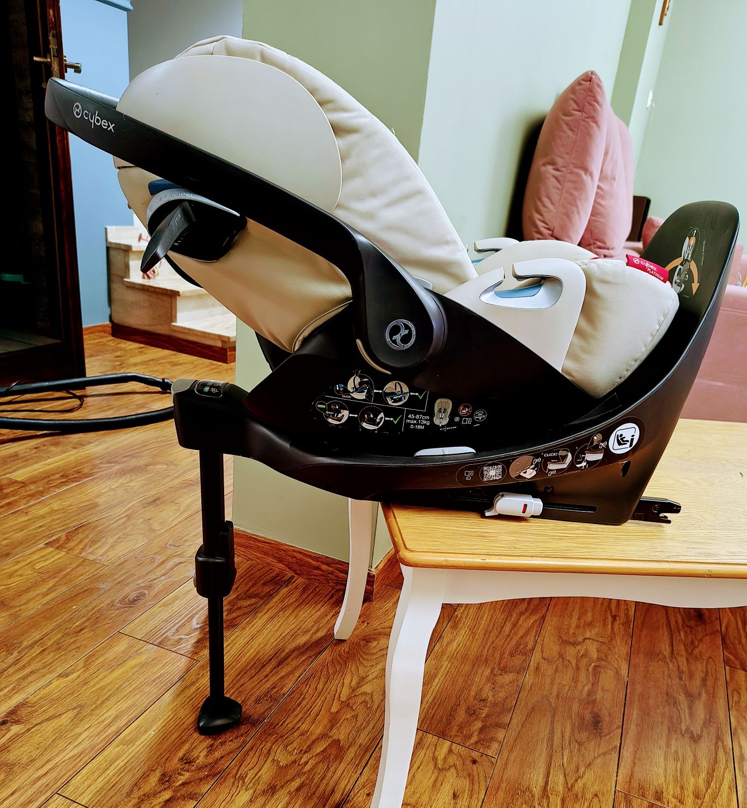 Fotelik Cybex Sirona Z i - size for ferrari Baza obrotowa