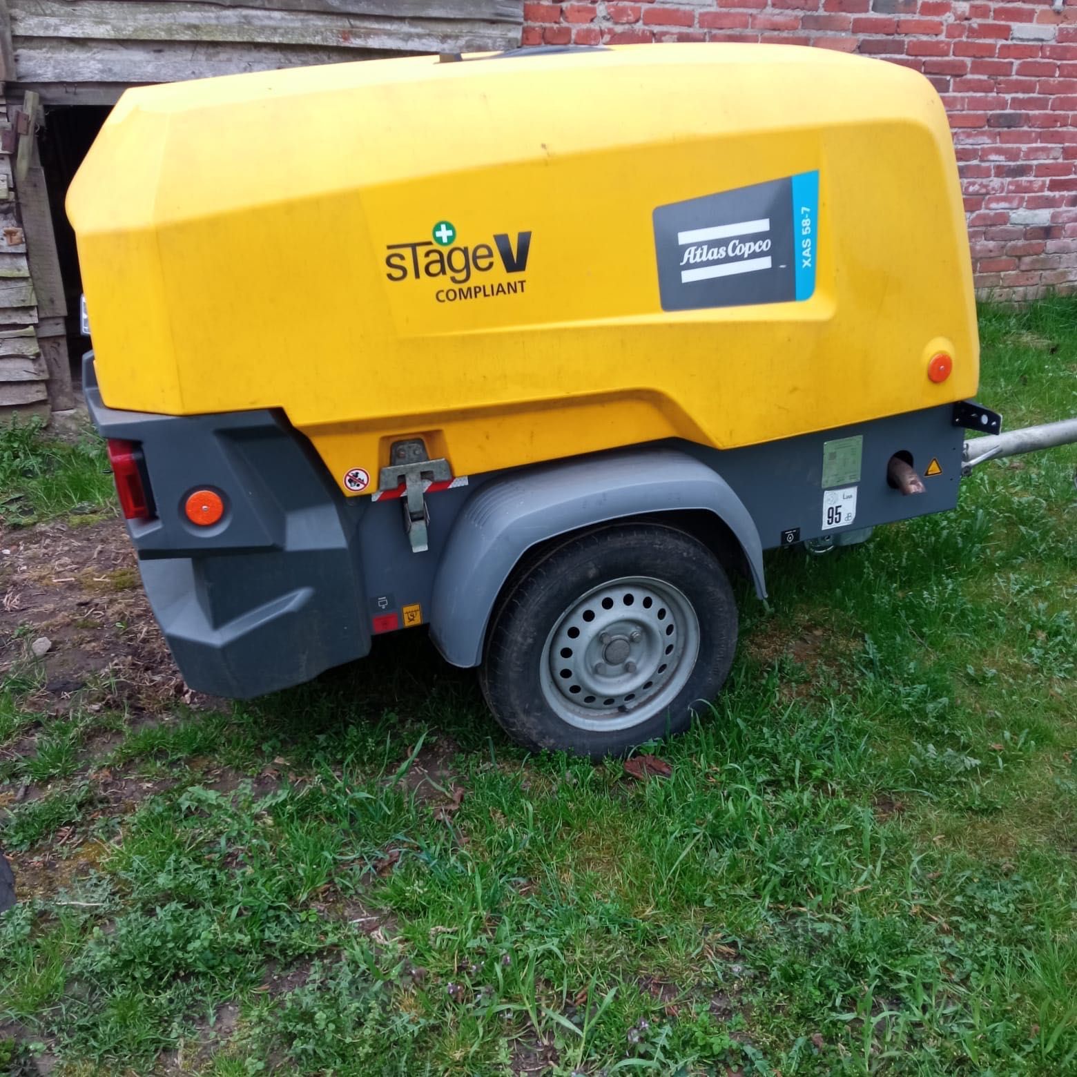 Kompresor Atlas Copco XAS 58-7