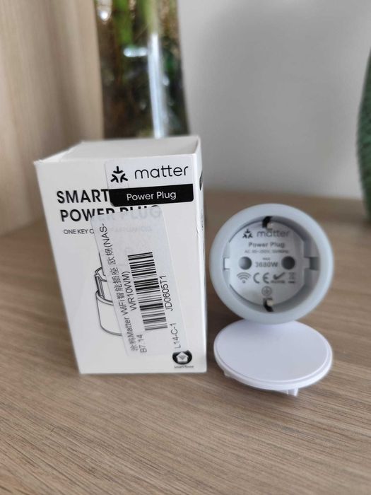 Tomada inteligente Wifi-Matter - 16 Amperes - Tuya