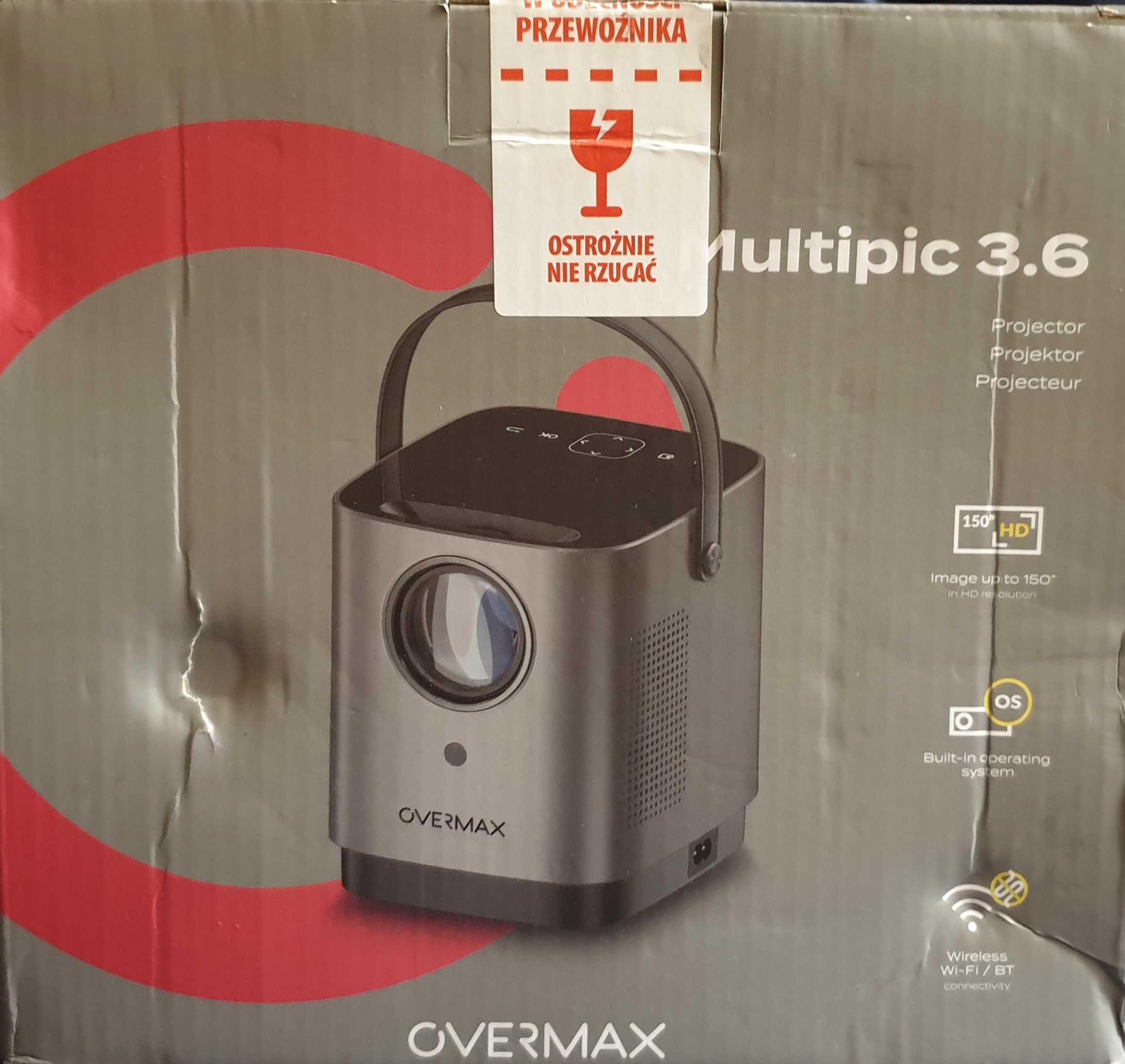 Projektor OVERMAX Multipic 3.6 HD (1280 x 720)