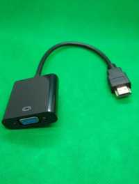 Переходник для видеокарты, активный, HDMI - VGA конвертер