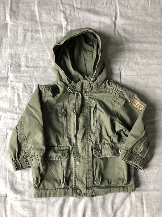 ZARA kurtka parka dziecięca r.80, st.bdb