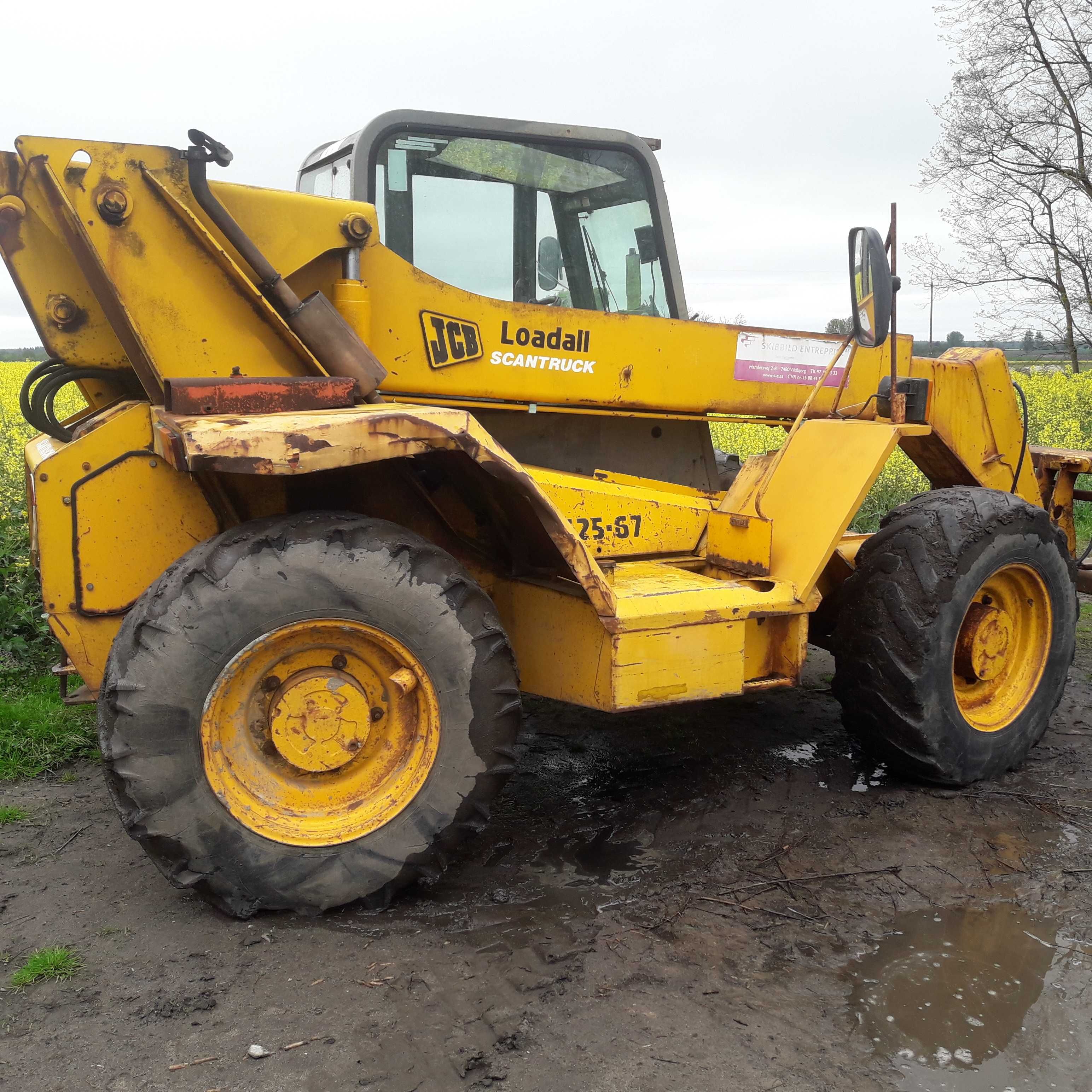 ladowarka JBC 525 nie manitou merlo mechaniczna 3 rodzaje skretu zamie