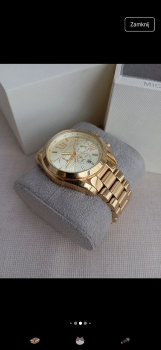 Złoty Zegarek Michael Kors MK5605 Bradshaw