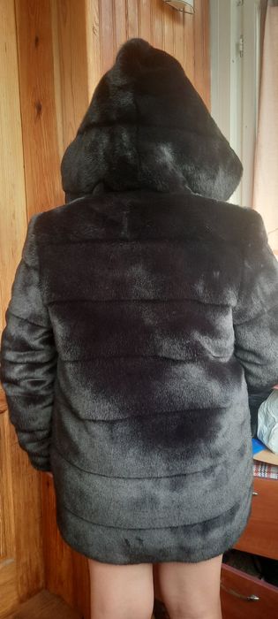 Шуба штучна норка