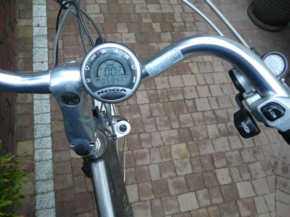 Rower elektryczny KOGA Miyata Tesla 28"/57 - ładny, zadbany,  sprawny