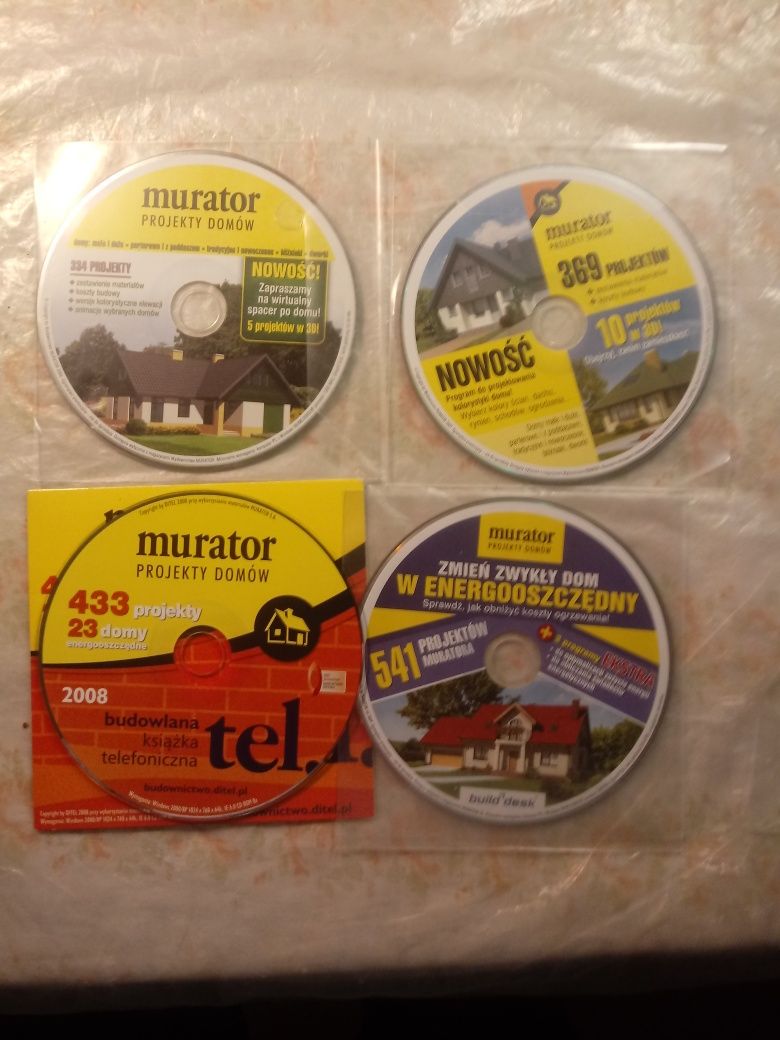 Płyty cd - Murator budownictwo, projekty