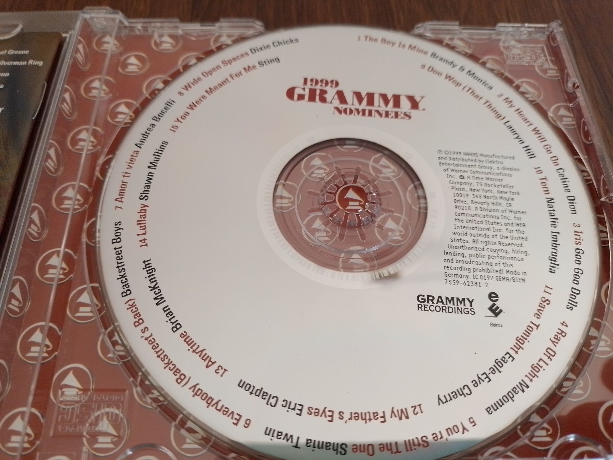 Vendo cds GRAMMY NOMINEES 1995 e 1999