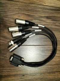 Kabel XLR W / małe BNC dolby E