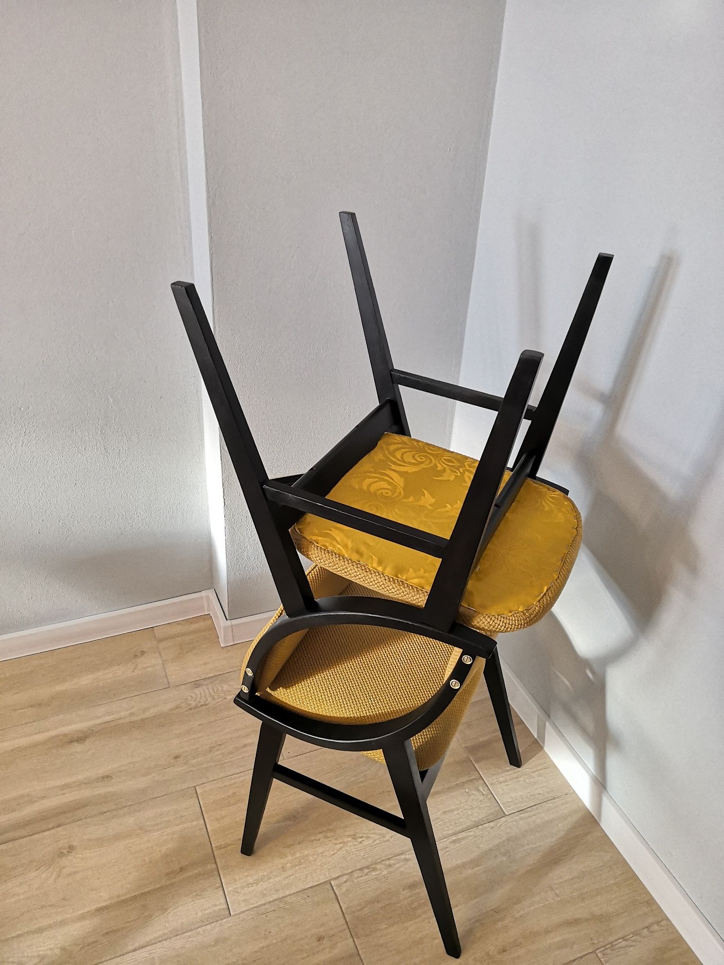Komplet krzeseł Skoczek, po kompletnej renowacji GFM-57, 6szt, PRL,