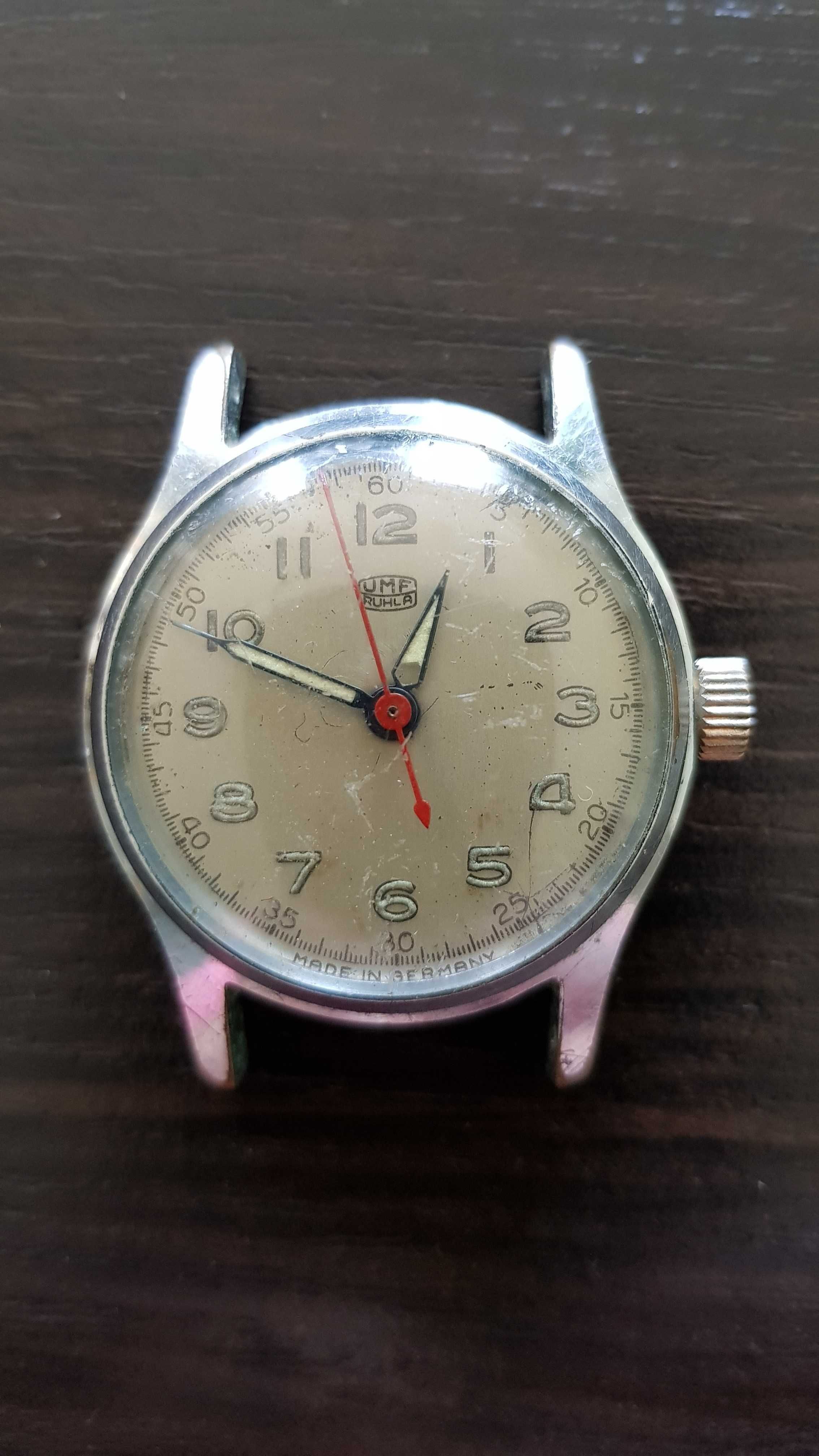 Zegarek mechaniczny Ruhla DDR
