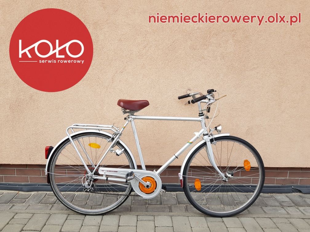 Rower męski retro KETTLER DAXI SM koła 28 ALUMINIUM lekki WYSYŁKA