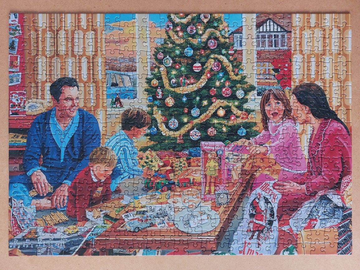 Puzzle Gibsons - A Christmas to Remember 4x500