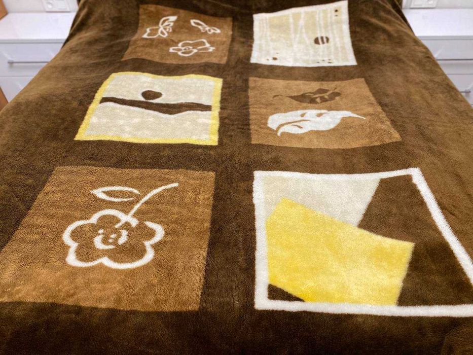 Покривало на двоспальне ліжко 210 * 230 см | Ковдра | Плед