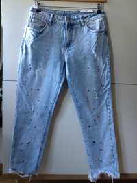 Spodnie jeansowe damskie Miss bonbon r. L