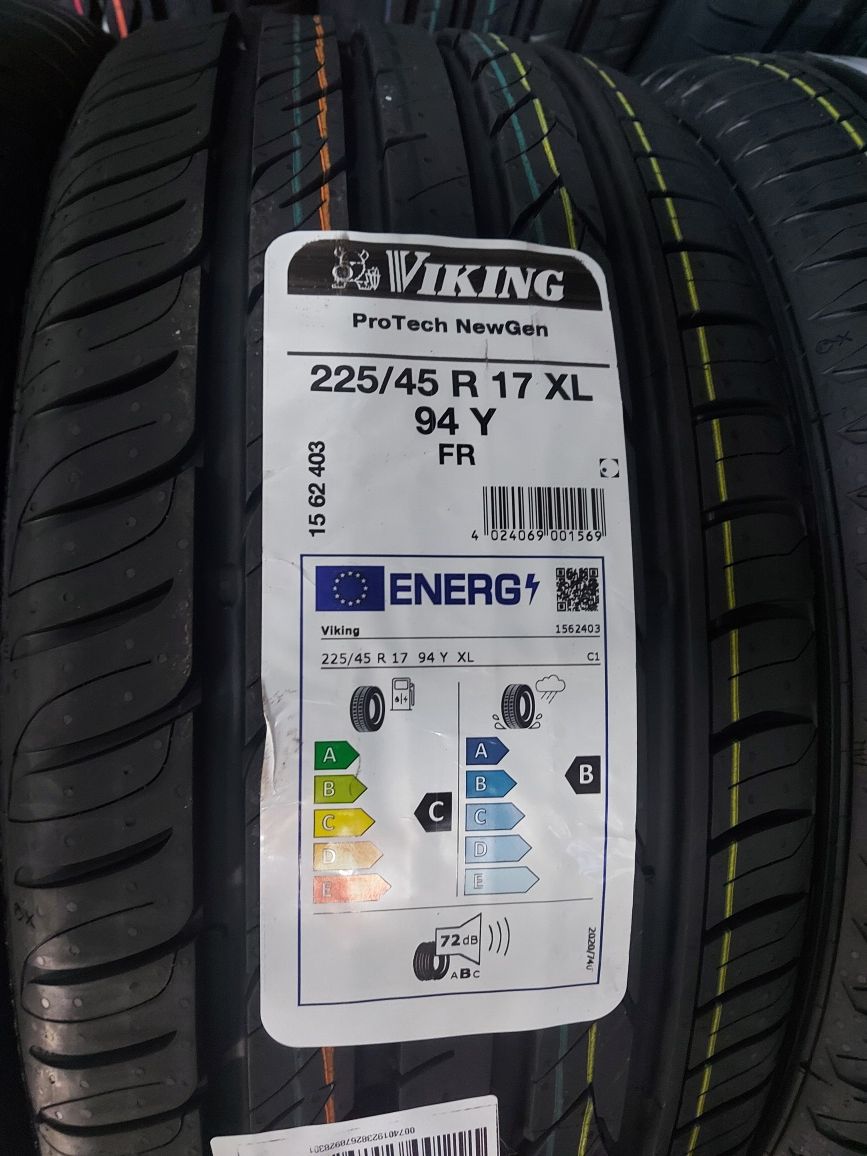 4x 225/45R17 Viking ProTech NewGen 94Y XL FR nowe opony letnie