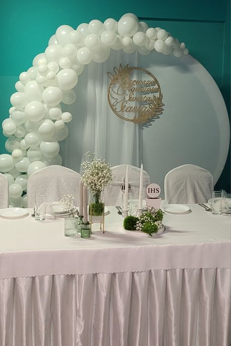 Ring tablica Pierwsza komunia święta Stasia  60 cm, ścianka