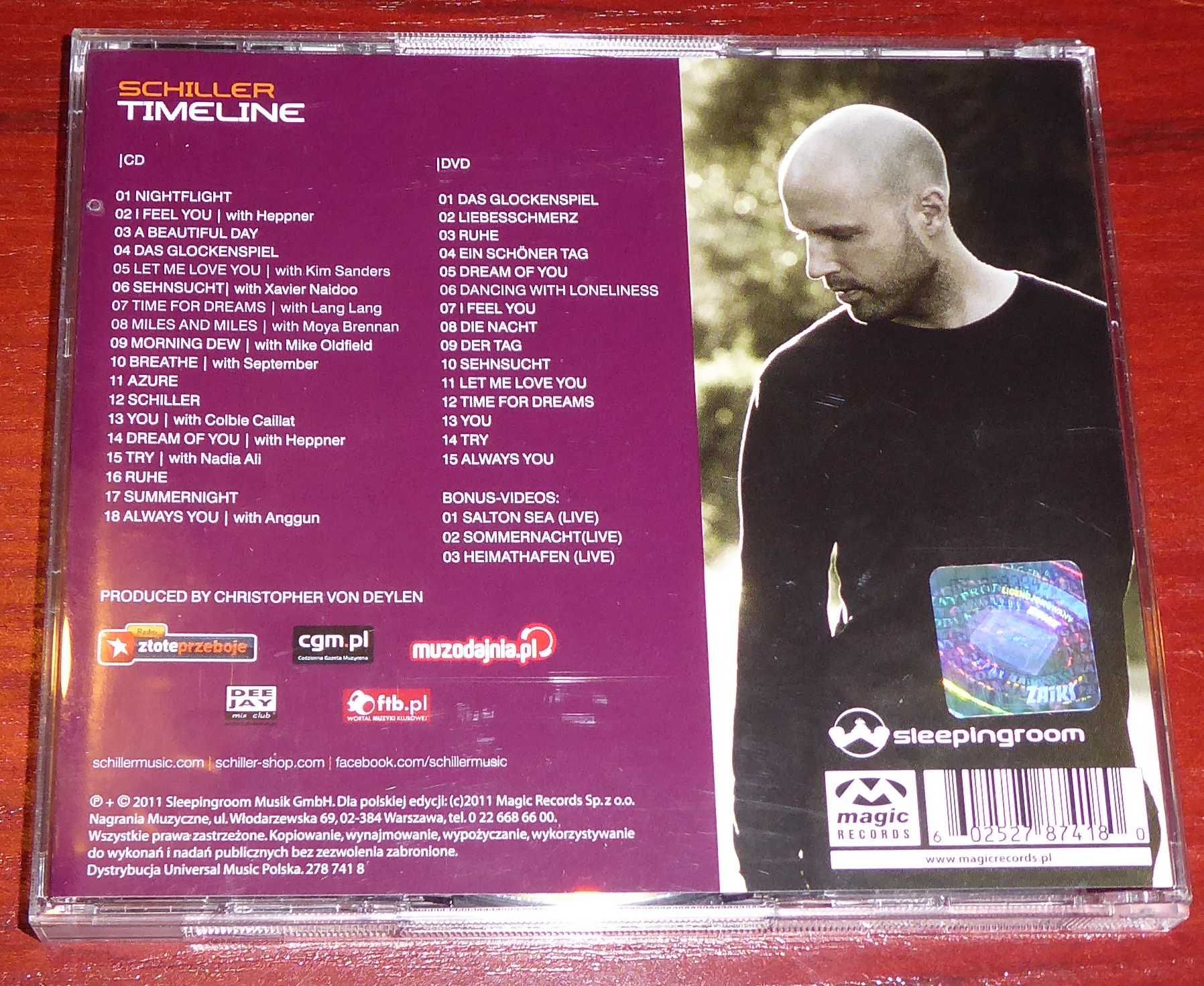 Schiller - Timeline The Very Best Of    1998  2011 CD+DVD