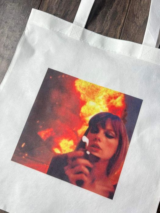 Nowa torba taylor swift ogien fire tote bag