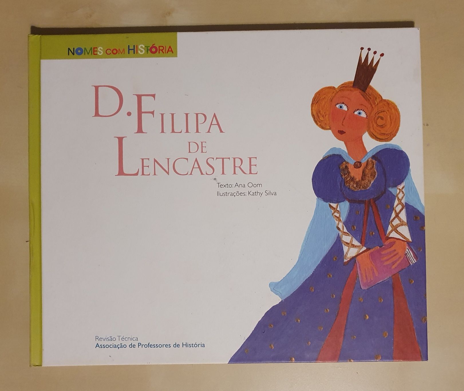 Livro infantil "D. Filipa de Lencastre"