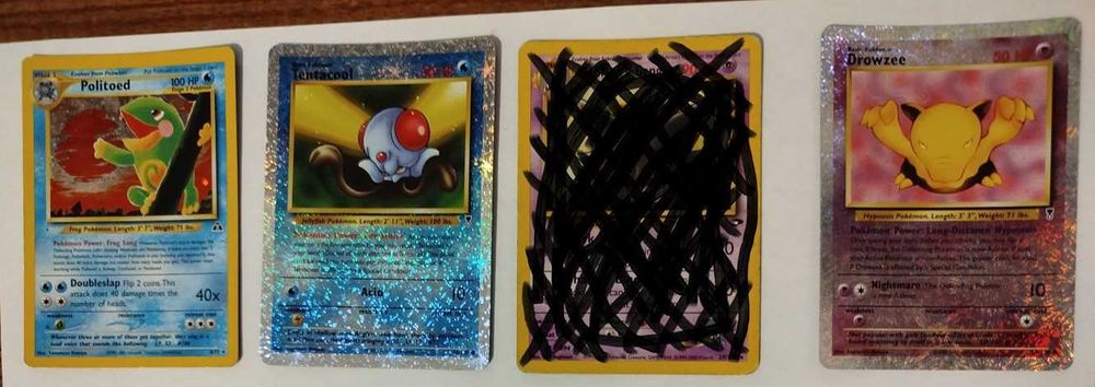 Cartas Pokémon TCG M Várias