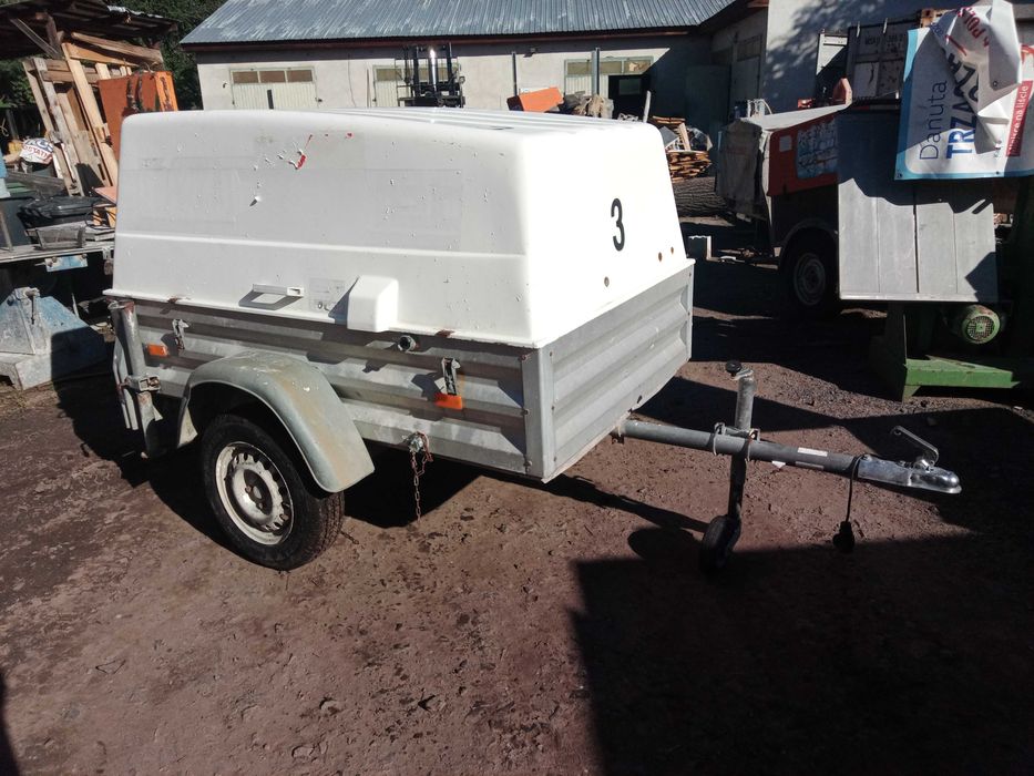 M-Tec PFT Silomat sama przyczepka z Niemiec dokumenty f VAT c brutto