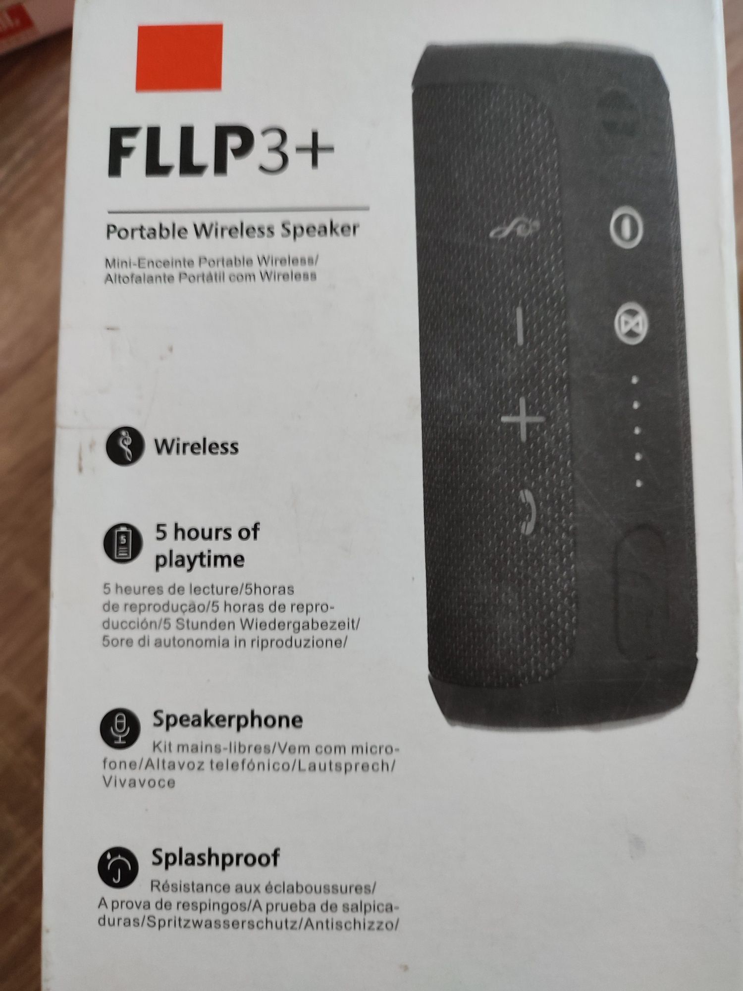 Колонка портативна Bluetooth FLLP3+