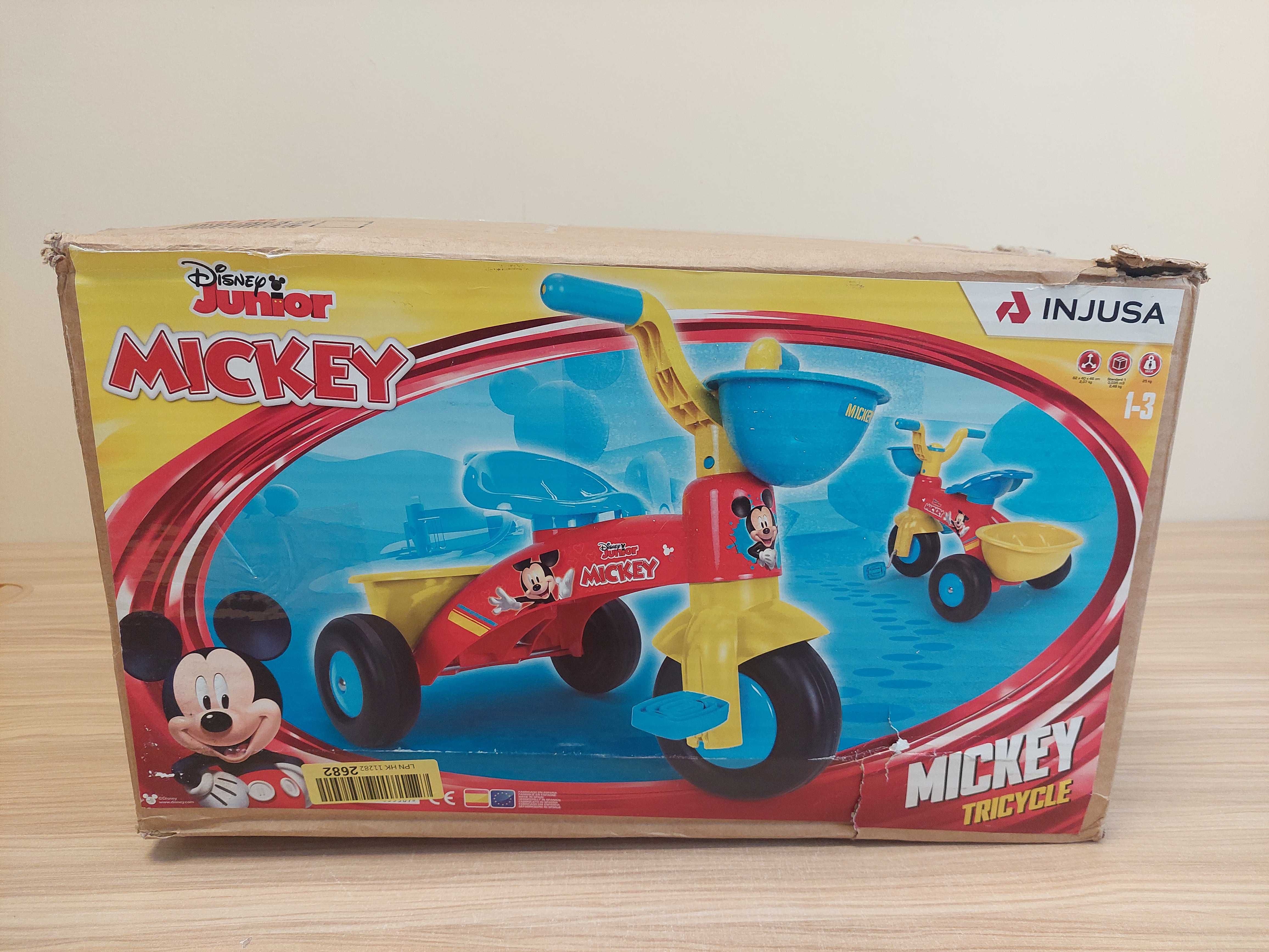 INJUSA Rowerek Trójkołowy Myszka Mickey