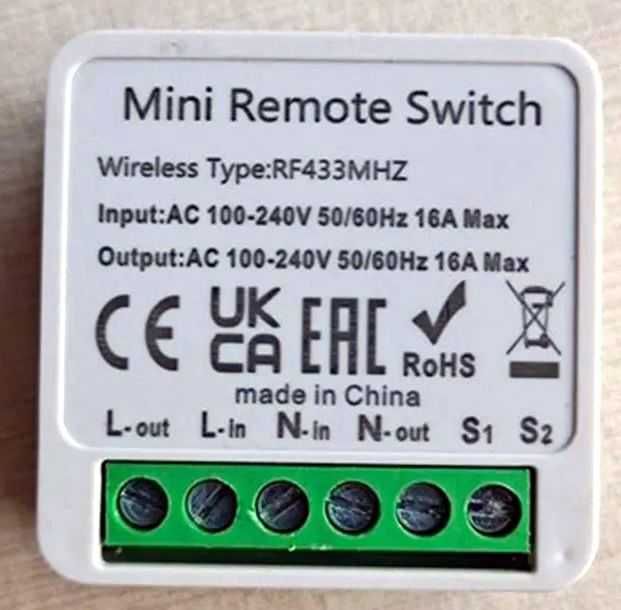 Розумне реле, розетки на wi-fi, zigbee, RF 433Mhz Tuya Smart Life