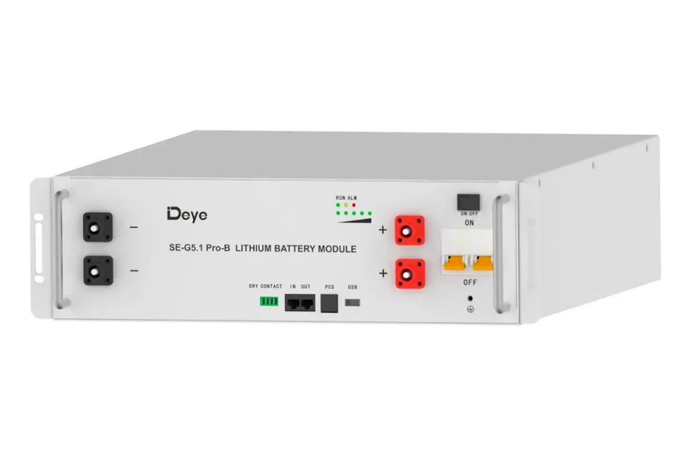 В наявності Аккумулятор Deye SE-G5.1Pro-B LiFePO4
