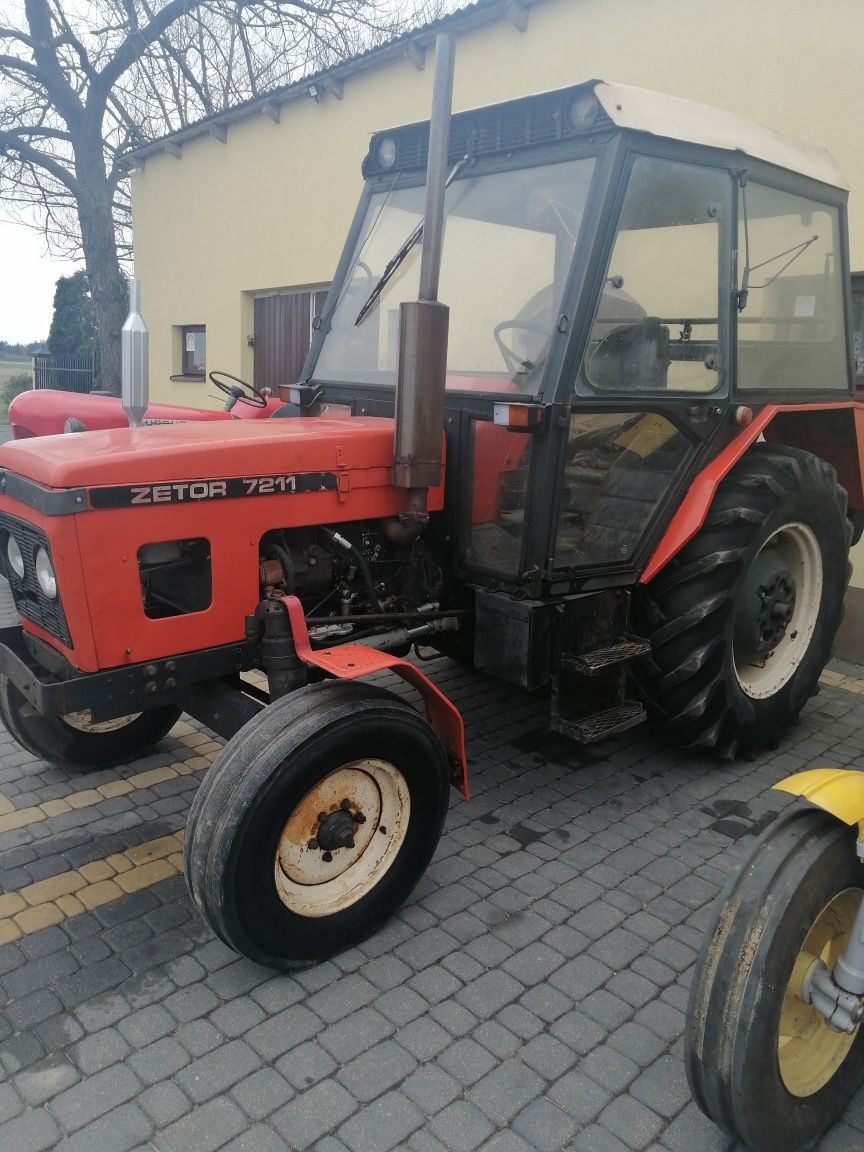 Ciągnik Zetor 7211 kabina wspomaganie 2 wlasciciel