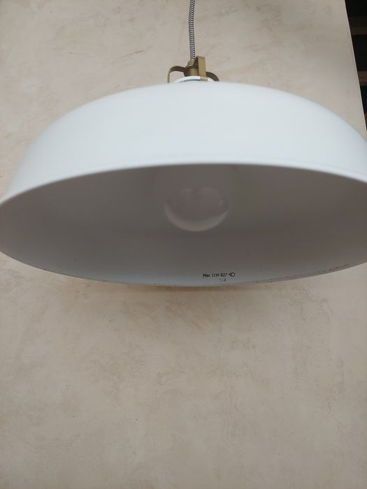 Candeeiro ikea metal