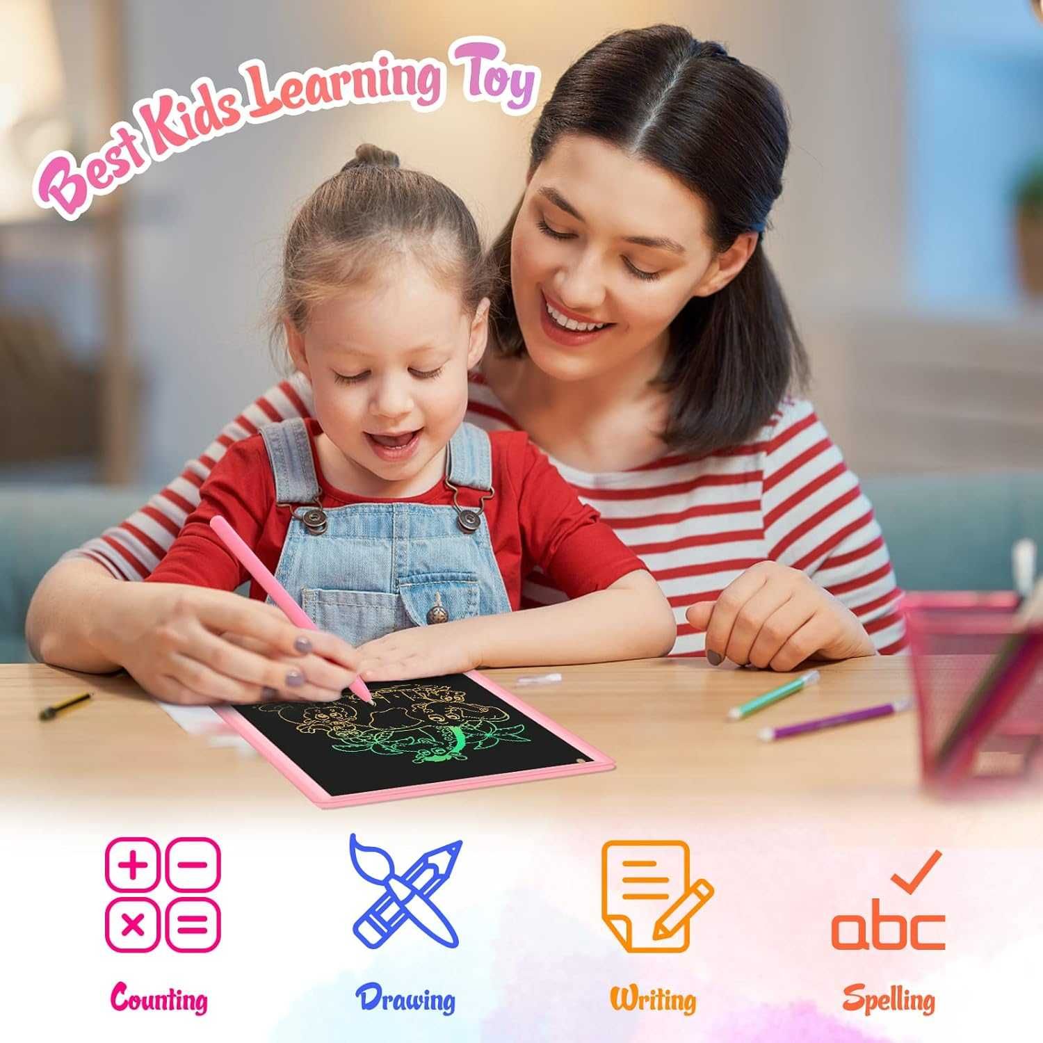 Tablica do pisania LCD idealna dla dzieci już od 3 roku życia