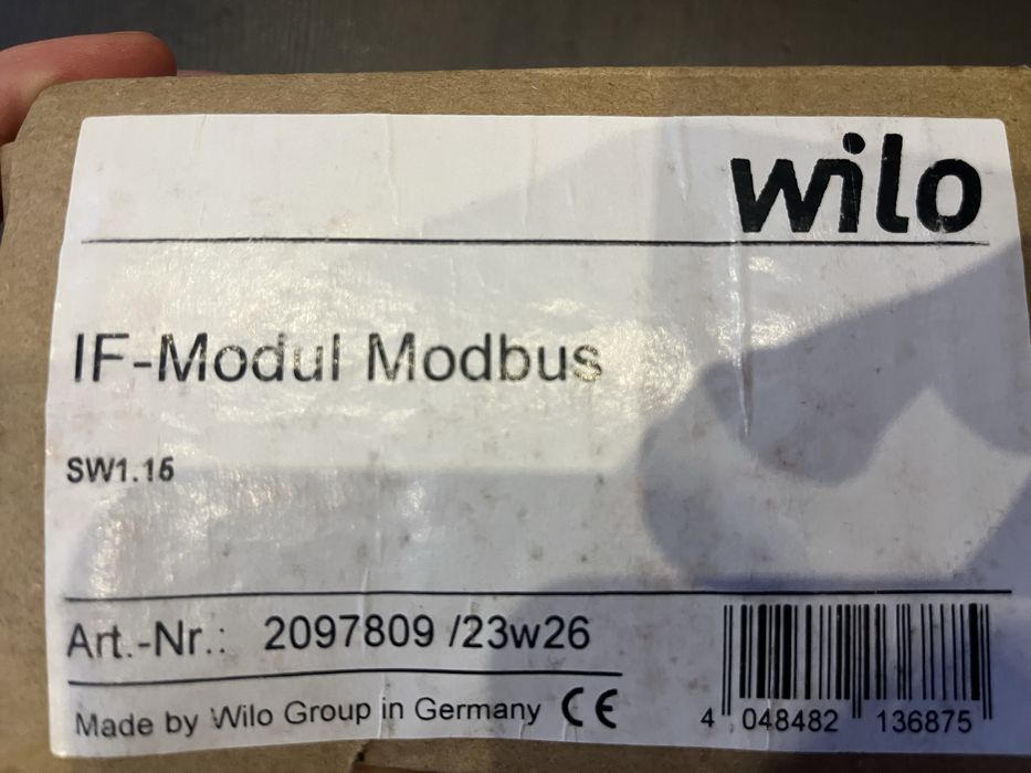 Wilo IF Modul Modbus