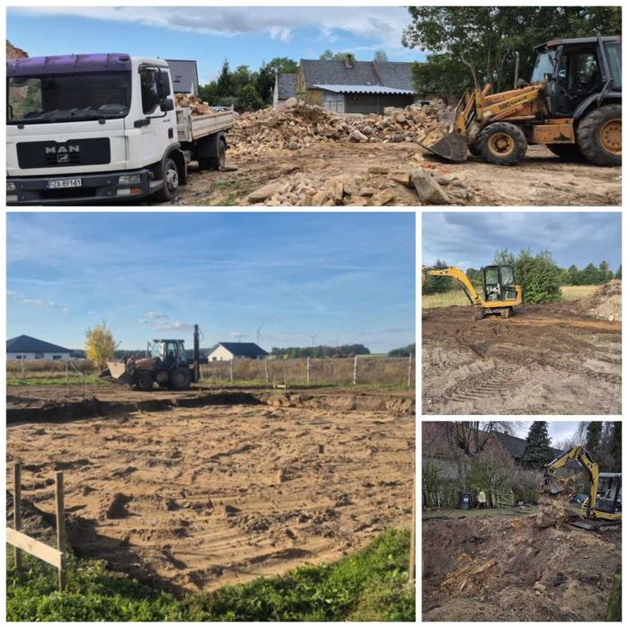 Usługi koparką, minikoparka, wykopy, niwelacje, drenaże – TerraKop